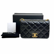 Chanel 22A Black On and On Chain Flap Shoulder Bag - Jiaxyk